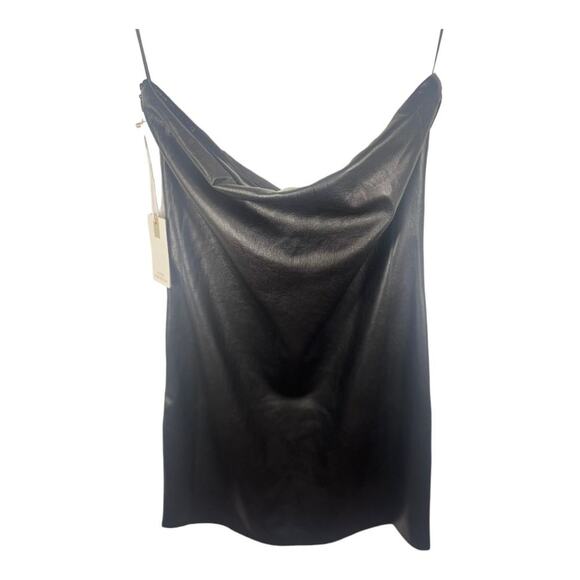 Good American Better Than Leather Bodycon Tube Sexy Cocktail Mini Dress Large - Picture 8 of 12